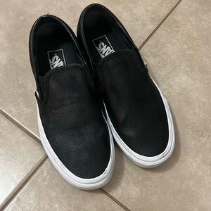 Leather Vans